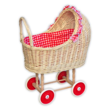 Weißer Kinderwagen in verschiedenen Farben