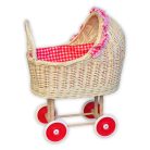 Weißer Kinderwagen in verschiedenen Farben