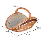 Kandalló kosár több méretben béléssel