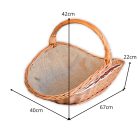 Kandalló kosár több méretben béléssel