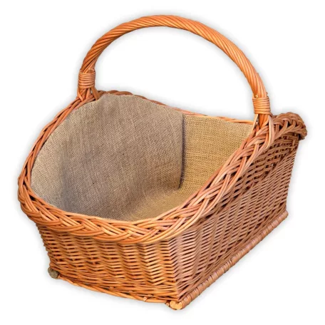 Kandalló kosár béléssel 57x40x27(40)cm 