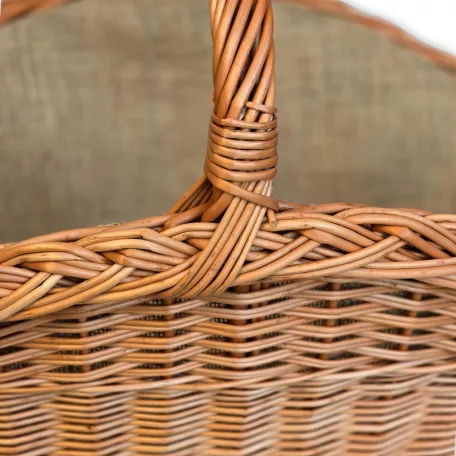 Kandalló kosár béléssel 57x40x27(40)cm 