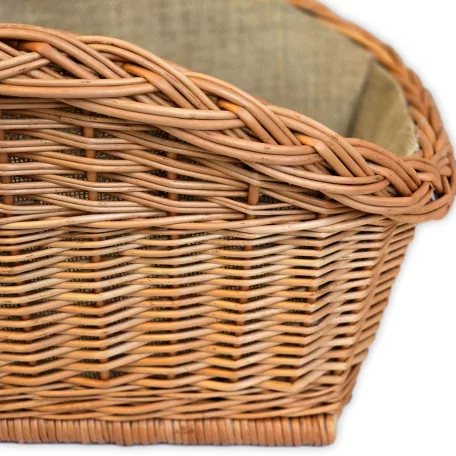 Kandalló kosár béléssel 57x40x27(40)cm 