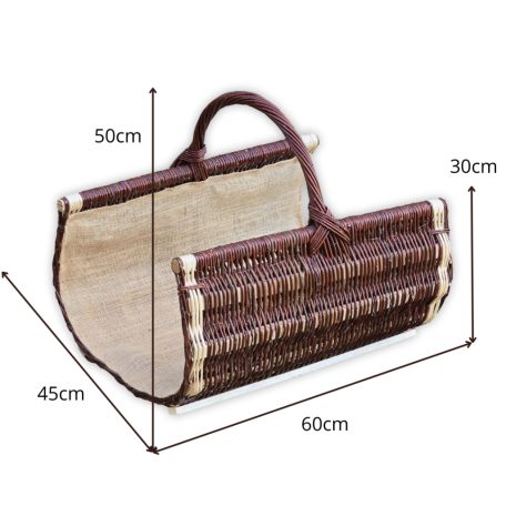 Kandalló kosár több méretben béléssel