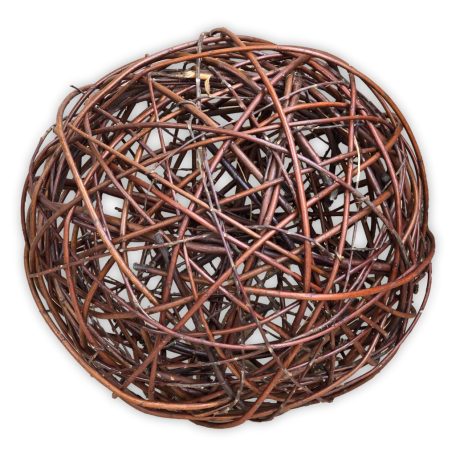 Decorative wicker globe in several sizes