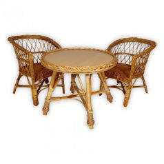 Wicker seating set for children