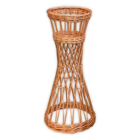 Woven flower stand in multiple sizes.
