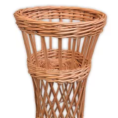 Woven flower stand in multiple sizes.