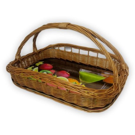 Square serving tray 48x38x30cm