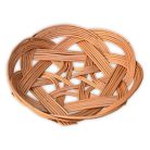 Fonott "tányér" tálca több méretben