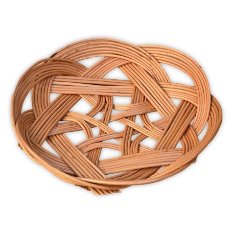 Fonott "tányér" tálca több méretben