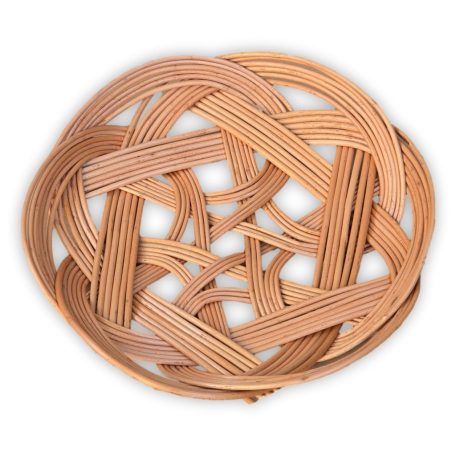 Fonott "tányér" tálca több méretben