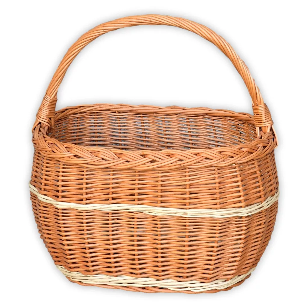 Bevásárló kosár 41x28x24(42)cm - Kosárfutár