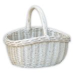White Shopping basket 35x29x19(32)cm