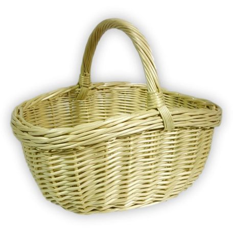 White Shopping basket 35x29x19(32)cm