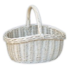 Fehér Bevásárló kosár 35x29x19(32)cm