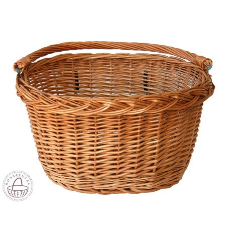 Fahrradkorb aus Weide S 36x28x22 cm