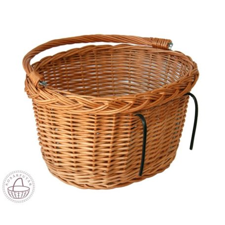 Fahrradkorb aus Weide S 36x28x22 cm
