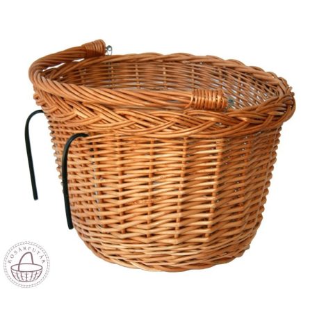 Fahrradkorb aus Weide S 36x28x22 cm