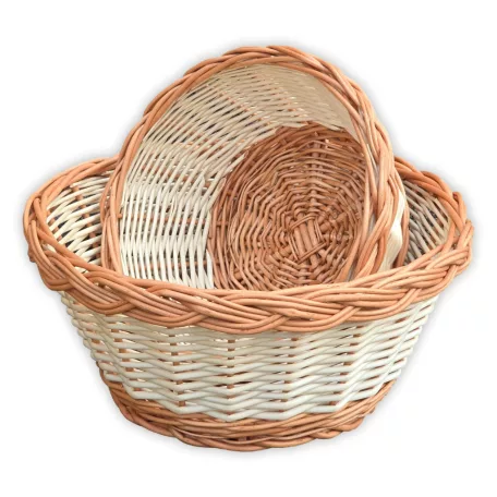 Fonott kerek tálka több méretben