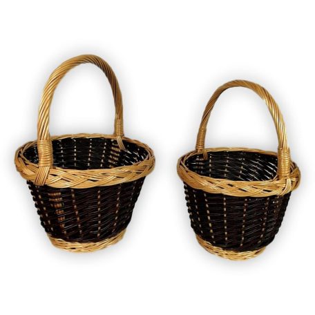 Flower pot with handle