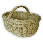 Shopping basket in several colours 44x34x24(37)cm