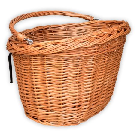 Fahrradkorb aus Weide M 40x30x23/28cm