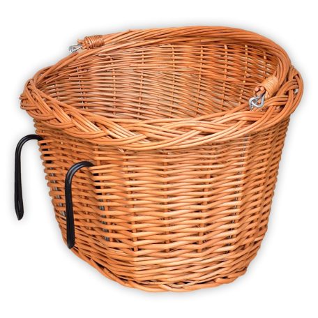 Fahrradkorb aus Weide M 40x30x23/28cm