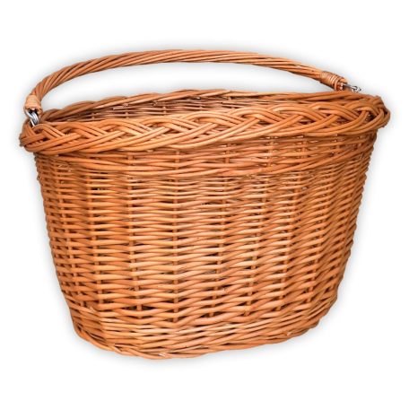 Fahrradkorb aus Weide M 40x30x23/28cm