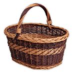 Extra large shopping basket 50x40x25(43)cm