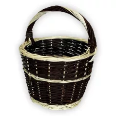 Flower pot with handles in several sizes