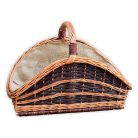 Kandalló kosár béléssel 70x40x30(45)cm