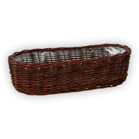 Woven wicker balcony chest in several sizes