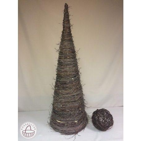 Willow wicker cone S 120cm
