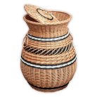 Runder Wäschekorb in verschiedenen Größen