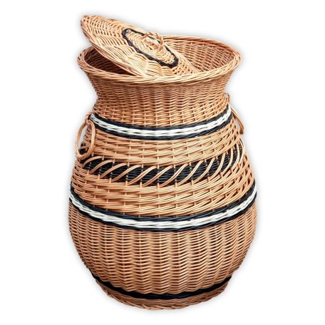 Runder Wäschekorb in verschiedenen Größen