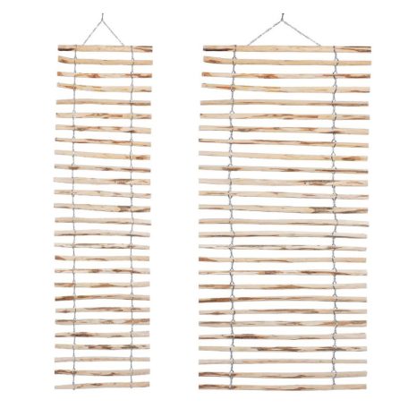 Haselnussholz Kleinzaun, Beeteinfassung 35x500cm (7-8cm Abstand)