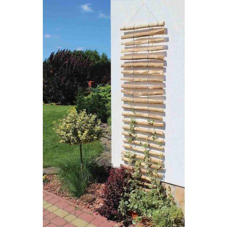 Haselnussholz Kleinzaun, Beeteinfassung 35x500cm (7-8cm Abstand)