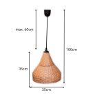 Woven Ceiling Lamp E27