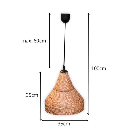 Woven Ceiling Lamp E27