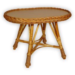 Oval table for children
