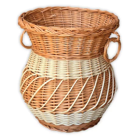 Braided vase 32x28cm