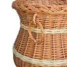 Braided vase 32x28cm