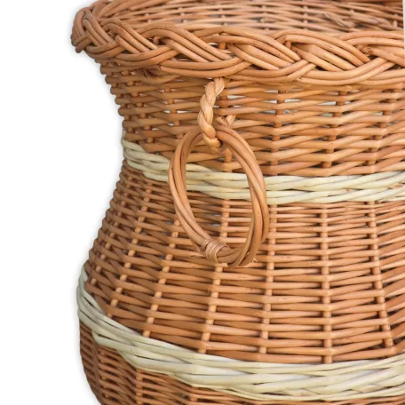 Braided vase 32x28cm