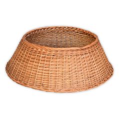 Óriás karácsonyfa talp takaró, Natúr 55/85x26cm