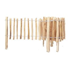   Mogyorófa kiskerítés, ágyásszegély 35x500cm (7-8cm köz)