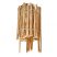 Hazelnut wood small fence, bed edging 50x500cm (7-8cm spacing)
