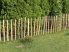 Hazelnut wood small fence, bed edging 50x500cm (3-4cm spacing)