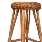 Rattan bárszék 75x35cm