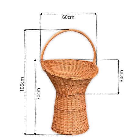 Präsentationskorb mit Griff